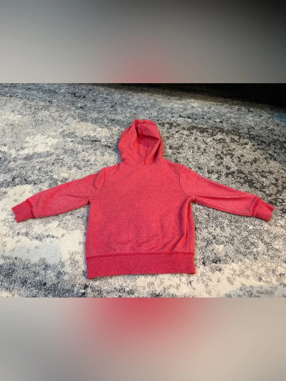 Old Navy Kids Red Zip Front Hoodie